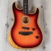 Fender American Acoustasonic Stratocaster Guitar, Ebony Fretboard, 3 Color Sunburst -Musical Instrument Shop 20220117 dsc02900