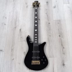 Spector Euro 5 Classic 5-String Bass, Rosewood Fretboard, Solid Black Gloss -Musical Instrument Shop 20220128 dsc03982