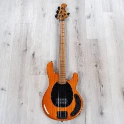 Ernie Ball Music Man Exclusive Run StingRay Special 4-String H Bass, Trans Amber -Musical Instrument Shop 20220203 dsc04754
