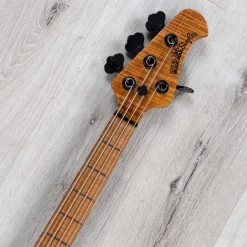 Ernie Ball Music Man Exclusive Run StingRay Special 4-String H Bass, Trans Amber -Musical Instrument Shop 20220203 dsc04762