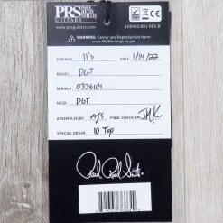 PRS Paul Reed Smith DGT 10-Top Guitar, Aquamarine -Musical Instrument Shop 20220208 dsc05331