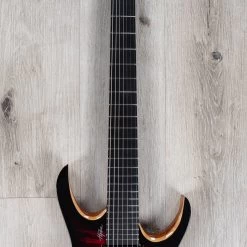 Mayones Hydra Elite 7 - 7-String Guitar, Dirty Red Burst Satin -Musical Instrument Shop 20220223 dsc07593