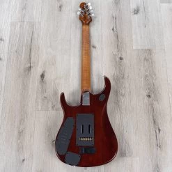 Ernie Ball Music Man John Petrucci JP15, Sahara Burst, Flame Maple Top, Roasted Flame Maple Neck And Fretboard -Musical Instrument Shop 20220316 dsc01390