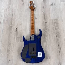 Ernie Ball Music Man John Petrucci JP15 7-String Guitar, Roasted Maple Fretboard, Cerulean Paradise Quilt -Musical Instrument Shop 20220316 dsc01420