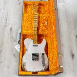 Fender Custom Shop LTD '58 Telecaster Heavy Relic Guitar, White Blonde -Musical Instrument Shop 20220324 dsc03545