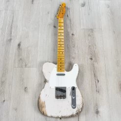Fender Custom Shop LTD '58 Telecaster Heavy Relic Guitar, White Blonde -Musical Instrument Shop 20220324 dsc03554