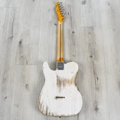 Fender Custom Shop LTD '58 Telecaster Heavy Relic Guitar, White Blonde -Musical Instrument Shop 20220324 dsc03571