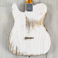 Fender Custom Shop LTD '58 Telecaster Heavy Relic Guitar, White Blonde -Musical Instrument Shop 20220324 dsc03573