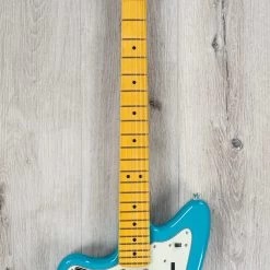 Fender American Professional II Jazzmaster Left-Handed Guitar, Maple Fretboard, Miami Blue -Musical Instrument Shop 20220329 dsc04373 1