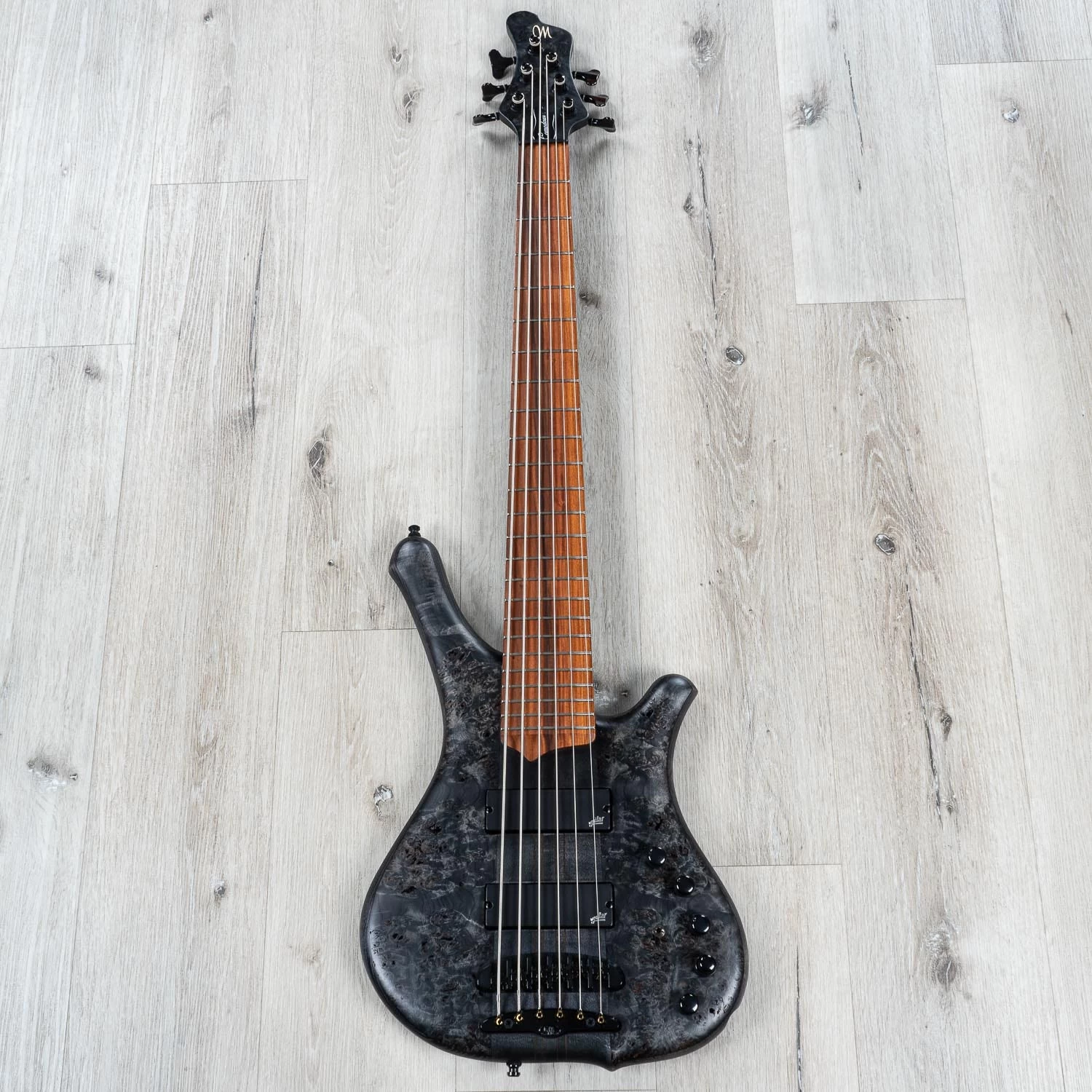 Mayones Comodous Classic 6, 6-String Bass, Liquid Black Raw 5 Mayones Comodous Classic 6, 6-String Bass, Liquid Black Raw - Image 3