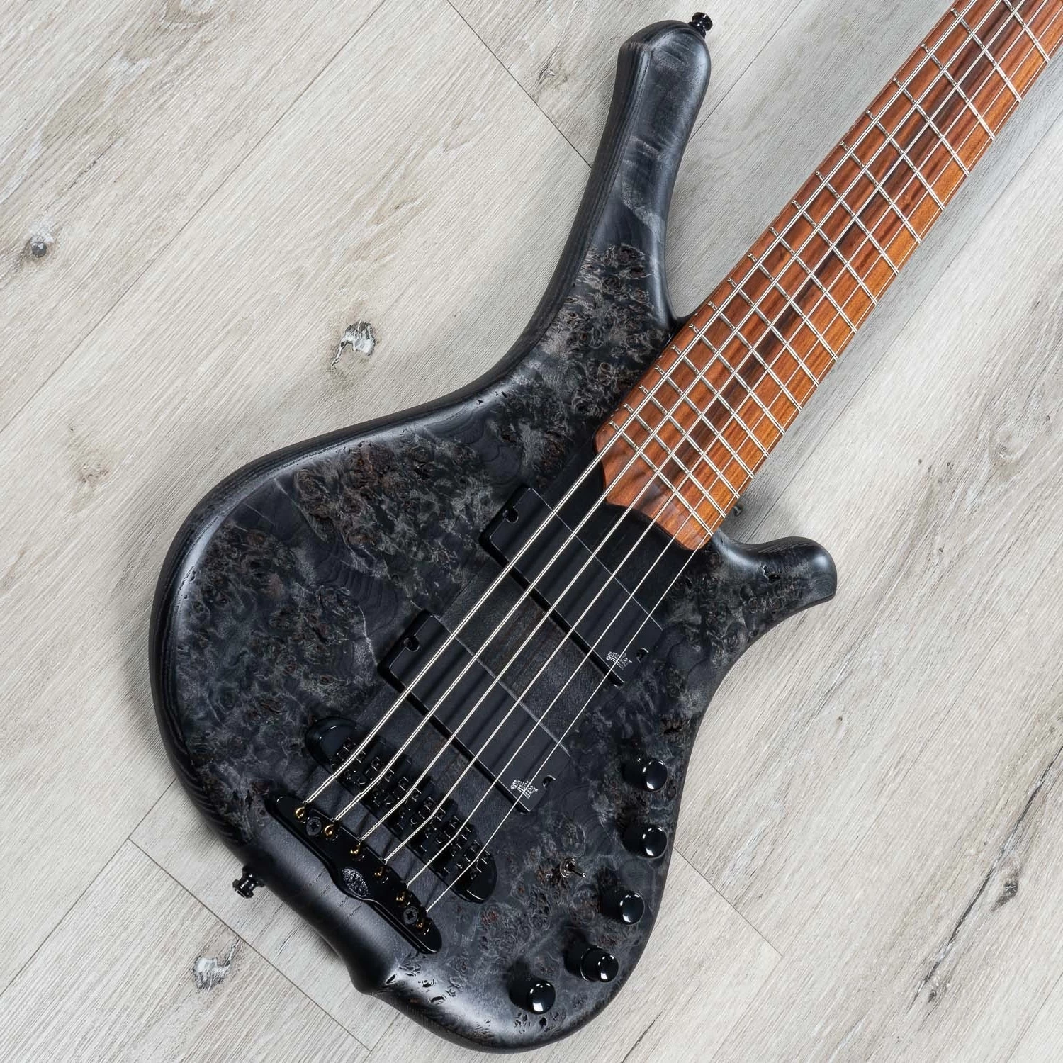 Mayones Comodous Classic 6, 6-String Bass, Liquid Black Raw 4 Mayones Comodous Classic 6, 6-String Bass, Liquid Black Raw - Image 2