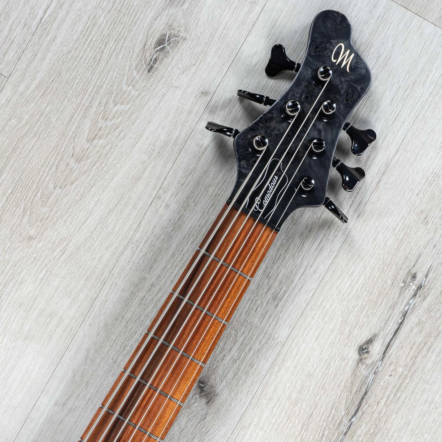 Mayones Comodous Classic 6, 6-String Bass, Liquid Black Raw 10 Mayones Comodous Classic 6, 6-String Bass, Liquid Black Raw - Image 8