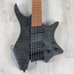 Strandberg Boden Standard 7 Multi-Scale Headless 7-String Guitar, Maple Flame Black