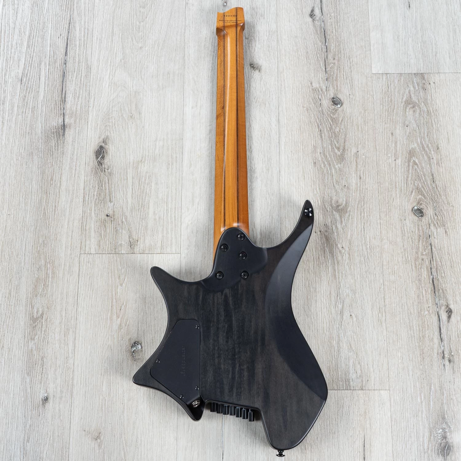 Strandberg Boden Standard 7 Maple Flame Black Headless Electric Guitar W/ Gig Bag 8 Strandberg Boden Standard 7 Maple Flame Black Headless Electric Guitar W/ Gig Bag - Image 6