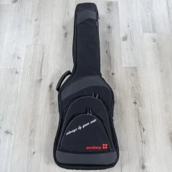 Sandberg VS-4 Left-Handed Bass Guitar, Matte Black -Musical Instrument Shop 20220413 dsc07614