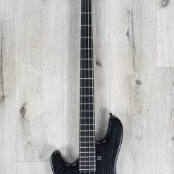 Sandberg VS-4 Left-Handed Bass Guitar, Matte Black -Musical Instrument Shop 20220413 dsc07624