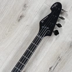 Sandberg VS-4 Left-Handed Bass Guitar, Matte Black -Musical Instrument Shop 20220413 dsc07626