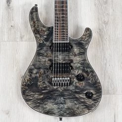 Mayones Regius 7 TT True Temperament Guitar, 7-String, Trans Graphite Gloss