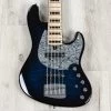 Mayones Jabba Classic 5 Bass Guitar, 5-String, Trans Blue 1 Mayones Jabba Classic 5 Bass Guitar, 5-String, Trans Blue -Musical Instrument Shop 20220419 dsc08534