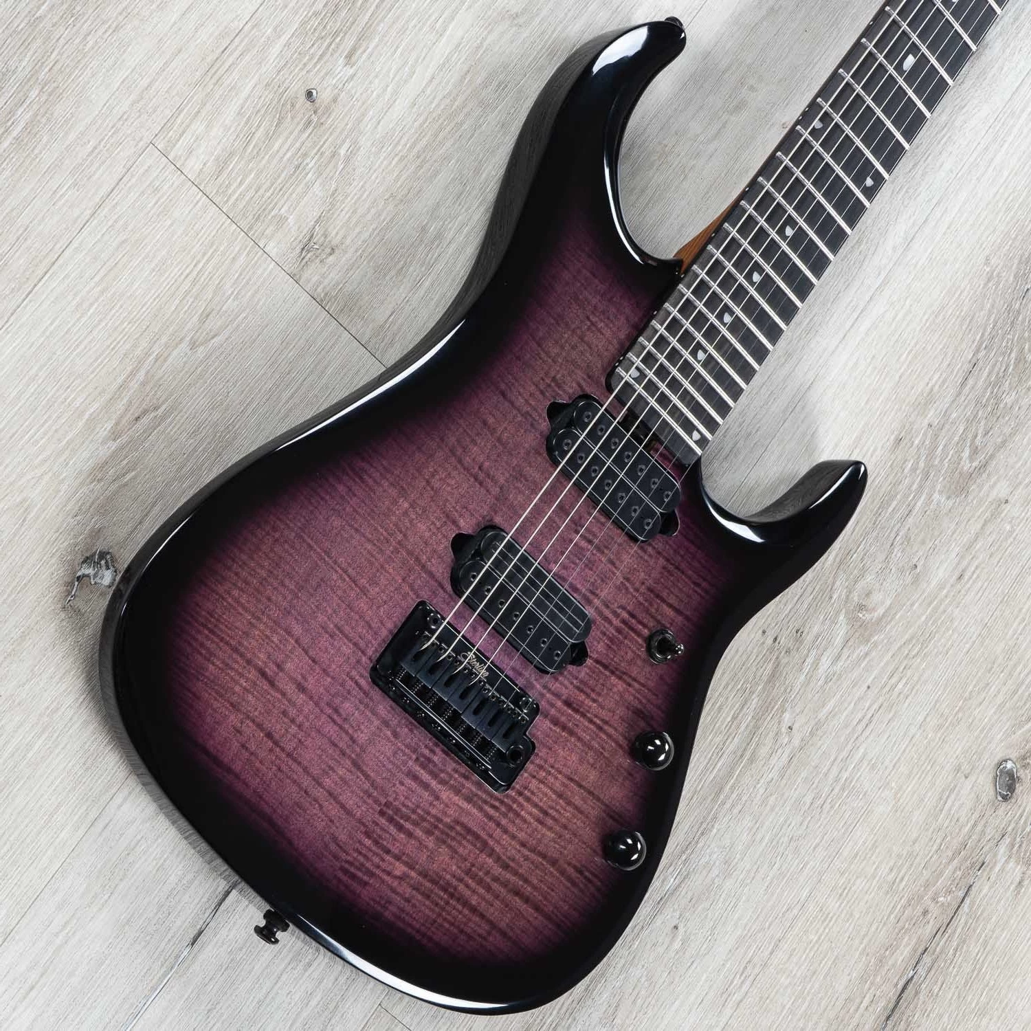 Sterling By Music Man JP157 DiMarzio John Petrucci 7-String Guitar, Eminence Purple 4 Sterling By Music Man JP157 DiMarzio John Petrucci 7-String Guitar, Eminence Purple - Image 2