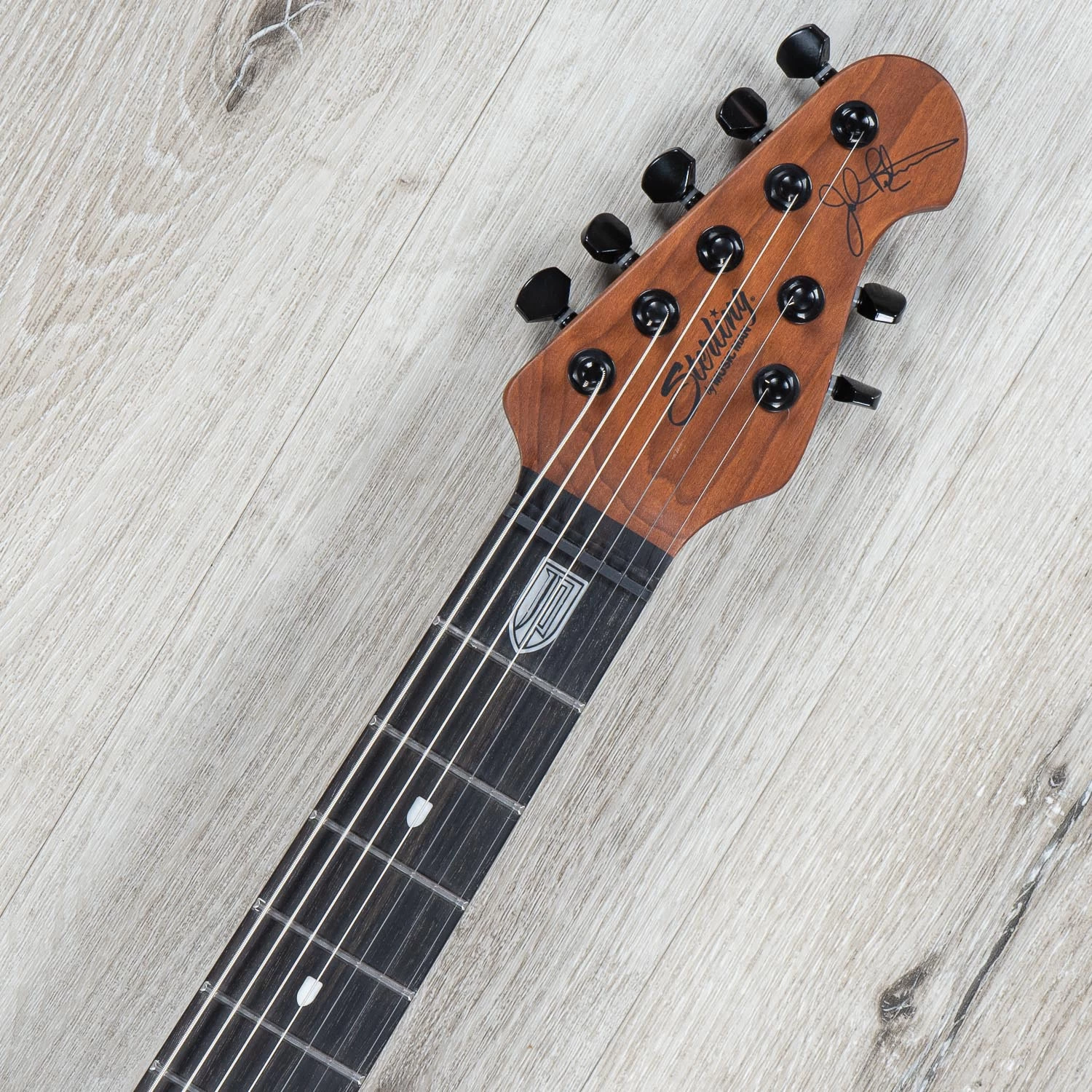 Sterling By Music Man JP157 DiMarzio John Petrucci 7-String Guitar, Eminence Purple 10 Sterling By Music Man JP157 DiMarzio John Petrucci 7-String Guitar, Eminence Purple - Image 8