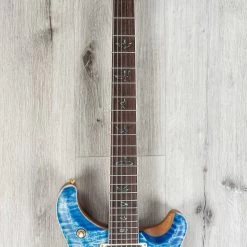 PRS Paul Reed Smith Wood Library McCarty 594 Guitar, Faded Blue Jeans, Brazilian Rosewood -Musical Instrument Shop 20220505 dsc00348