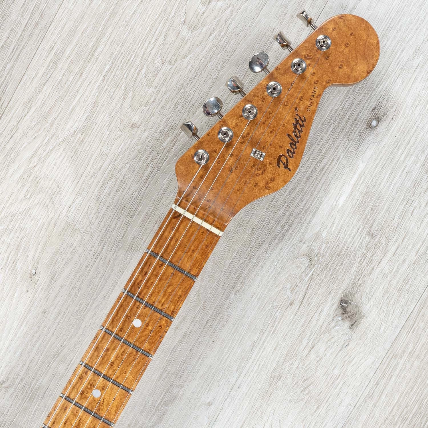 Paoletti Stratospheric Loft HSS Guitar, Relic Blue 10 Paoletti Stratospheric Loft HSS Guitar, Relic Blue - Image 8