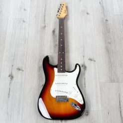 Suhr Classic S SSS Guitar, Rosewood Fingerboard, 3-Tone Sunburst -Musical Instrument Shop 20220518 dsc01439