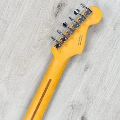 Fender American Ultra Stratocaster Left-Hand Guitar, Rosewood Fretboard, Arctic Pearl -Musical Instrument Shop 20220526 dsc02230