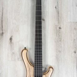 Mayones Viking 5 5-String Bass, Transparent Dirty Ash Fade Up Violet Matt -Musical Instrument Shop 20220609 dsc03385