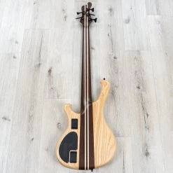 Mayones Viking 5 5-String Bass, Transparent Dirty Ash Fade Up Violet Matt -Musical Instrument Shop 20220609 dsc03391