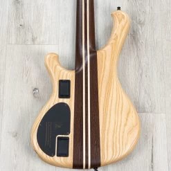 Mayones Viking 5 5-String Bass, Transparent Dirty Ash Fade Up Violet Matt -Musical Instrument Shop 20220609 dsc03392