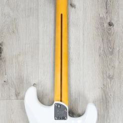 Fender American Ultra Stratocaster Left-Handed Guitar, Rosewood Fretboard, Arctic Pearl -Musical Instrument Shop 20220616 dsc04127