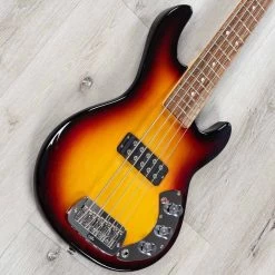 G&L CLF Research L-1000 Series 750 5-String Bass, Caribbean Rosewood Fretboard, 3-Tone Sunburst -Musical Instrument Shop 20220616 dsc04140