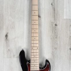 Sadowsky MetroLine 21-Fret Vintage J/J 5-String Bass, Swamp Ash Body, Solid Black High Polish -Musical Instrument Shop 20220628 dsc05240