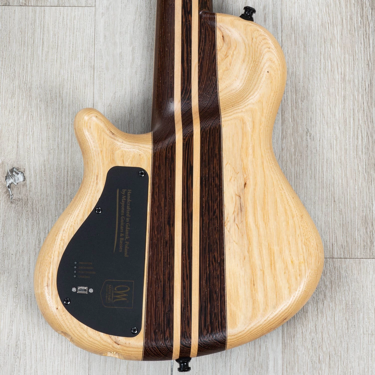 Mayones Cali 4 Short Scale Bass, Birdseye Maple Fretboard, Custom Trans Camo Matt 9 Mayones Cali 4 Short Scale Bass, Birdseye Maple Fretboard, Custom Trans Camo Matt - Image 7