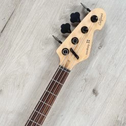 Sandberg Lionel VS Short Scale Bass, Exclusive Run, Cosmic Black W/ Marley Blue Racing Stripes -Musical Instrument Shop 20220718 dsc06822 1