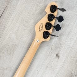 Sandberg Lionel VS Short Scale Bass, Exclusive Run, Cosmic Black W/ Marley Blue Racing Stripes -Musical Instrument Shop 20220718 dsc06823 1