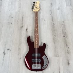 G&L USA L-2500 CLF Research Series 750 Bass, Ruby Red Metallic -Musical Instrument Shop 20220722 dsc07339