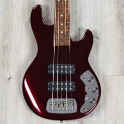 G&L USA L-2500 CLF Research Series 750 Bass, Ruby Red Metallic