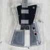 Aluminati Orion Dark Matter Guitar, Lucite Clear Body, 6-Inline Headstock