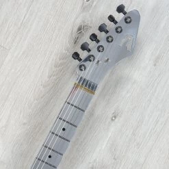 Aluminati Orion Dark Matter Guitar, Lucite Clear Body, 6-Inline Headstock 20 Aluminati Orion Dark Matter Guitar, Lucite Clear Body, 6-Inline Headstock -Musical Instrument Shop 20220815 dsc09034