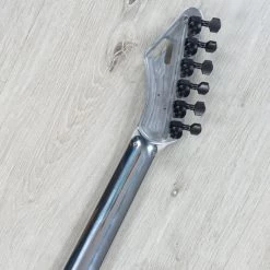 Aluminati Orion Dark Matter Guitar, Lucite Clear Body, 6-Inline Headstock 21 Aluminati Orion Dark Matter Guitar, Lucite Clear Body, 6-Inline Headstock -Musical Instrument Shop 20220815 dsc09035