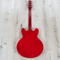 Heritage Standard H-530 Hollowbody Guitar With Case, Trans Cherry -Musical Instrument Shop 20220817 dsc09209