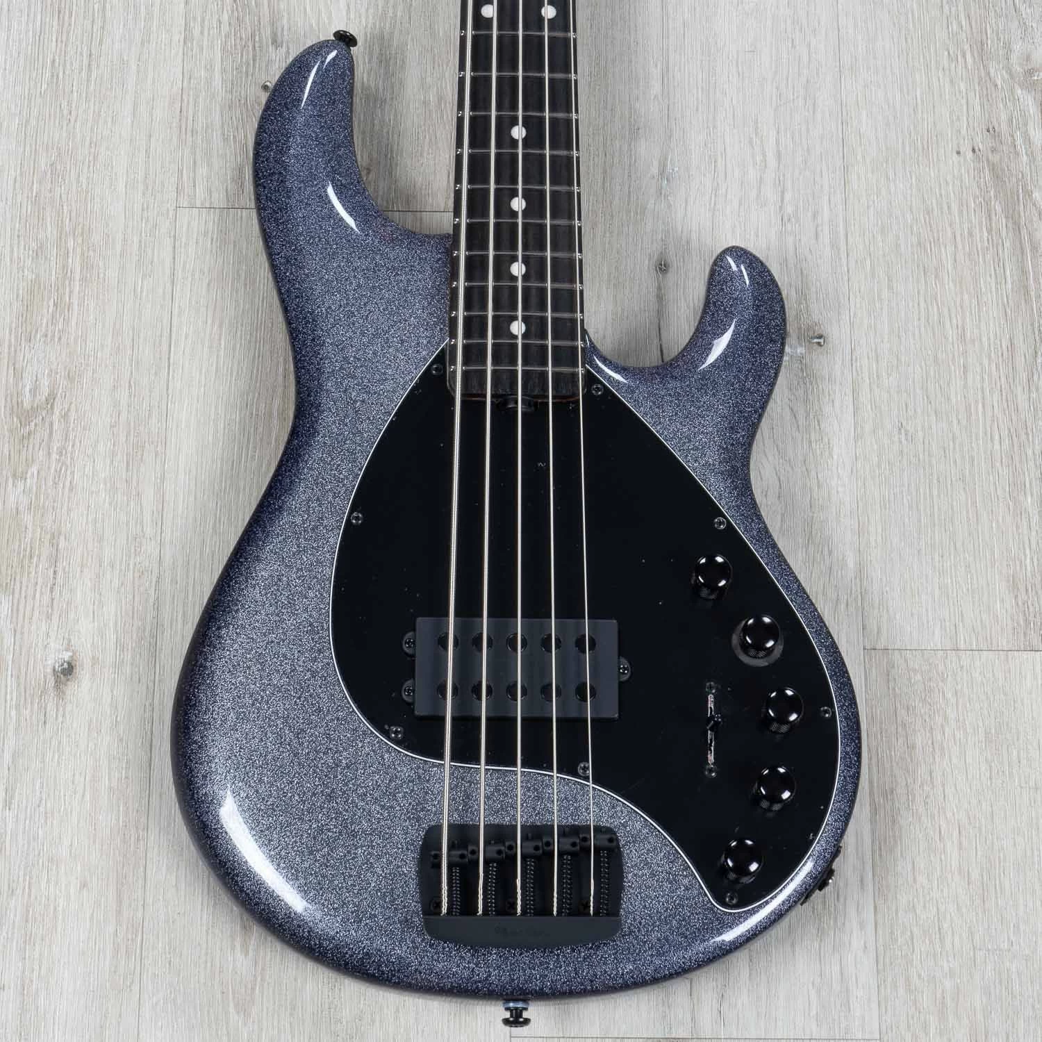 Ernie Ball Music Man DarkRay 5 Bass, 5-String, Roasted Maple Neck, Starry Night 3 Ernie Ball Music Man DarkRay 5 Bass, 5-String, Roasted Maple Neck, Starry Night