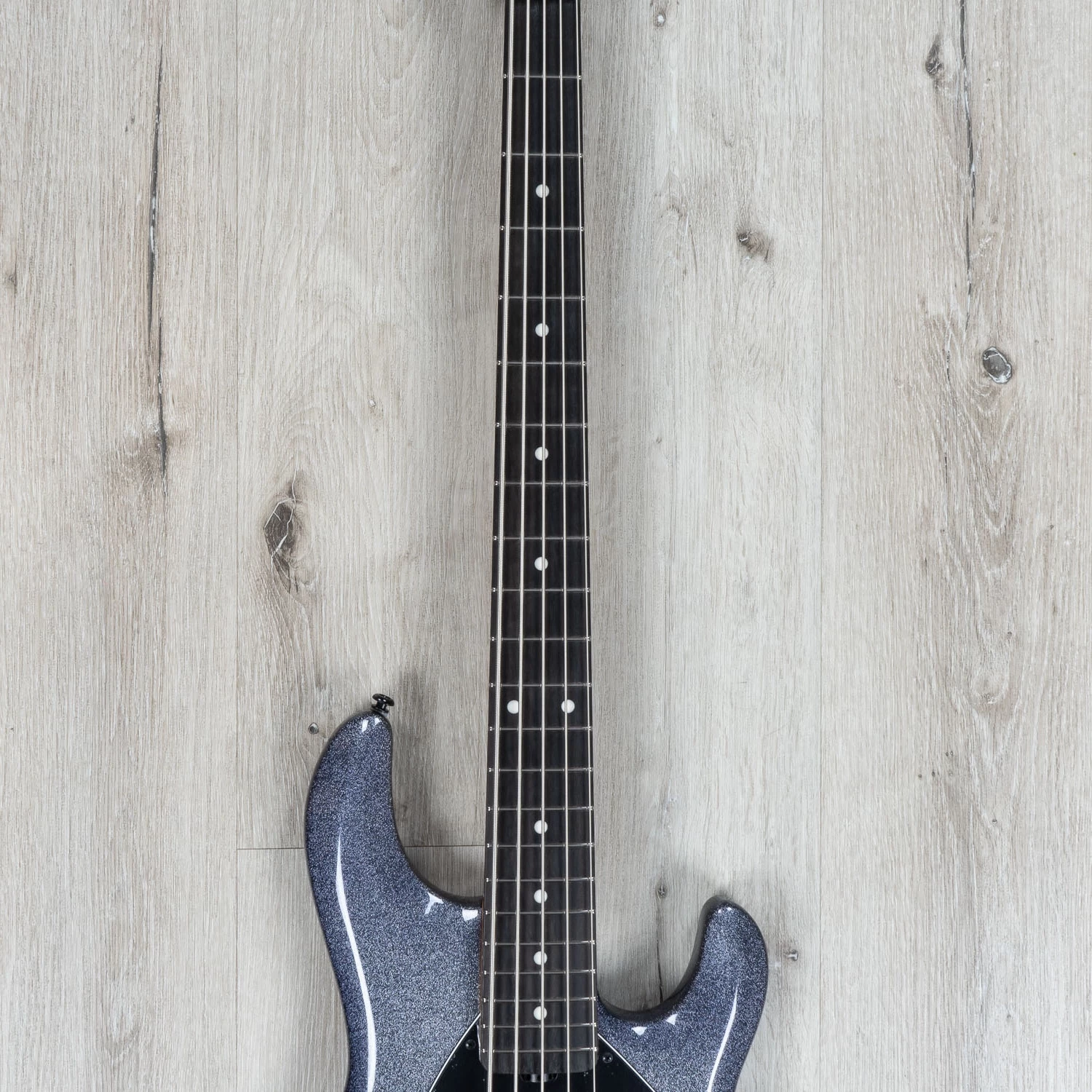 Ernie Ball Music Man DarkRay 5 Bass, 5-String, Roasted Maple Neck, Starry Night 6 Ernie Ball Music Man DarkRay 5 Bass, 5-String, Roasted Maple Neck, Starry Night - Image 4