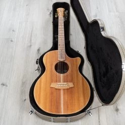 Cole Clark Angel 2 Series AN2EC-BLBL Acoustic-Electric Guitar, Australian Blackwood Top, Hard Case -Musical Instrument Shop 20220906 dsc00575