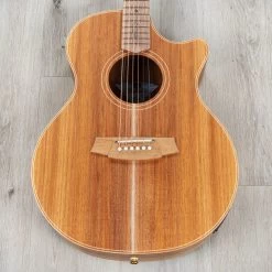 Cole Clark Angel 2 Series AN2EC-BLBL Acoustic-Electric Guitar, Australian Blackwood Top, Hard Case