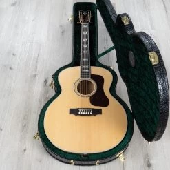 Guild Guitars F-512E Flame Maple Jumbo 12-String Acoustic-Electric Guitar, Natural, LR Baggs Anthem Pickup -Musical Instrument Shop 20220913 dsc02921 1