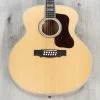 Guild Guitars F-512E Flame Maple Jumbo 12-String Acoustic-Electric Guitar, Natural, LR Baggs Anthem Pickup -Musical Instrument Shop 20220913 dsc02927 1
